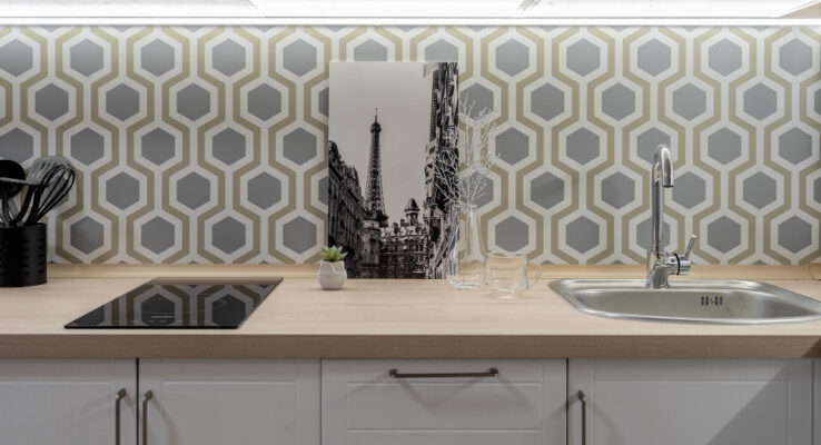 designer kitchen backsplash